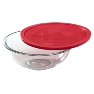 Pyrex Smart Essentials 4-Quart Glass Mixing Bowl
