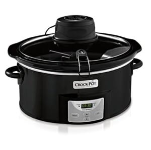 Crock-pot SCCPVC600AS-B 6-Quart Black Oval Programmable Digital Slow Cooker