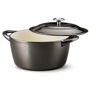Tramontina 80131/664DS Enameled Cast Iron Covered Round Dutch Oven