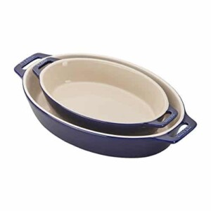 Staub 40508-632 Ceramics Oval Baking Dish Set