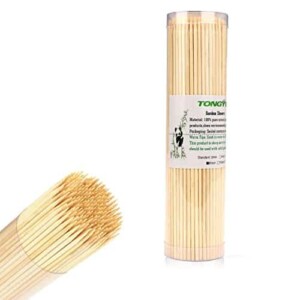 TONGYE Premium Natural BBQ Bamboo Skewers Shish Kabob