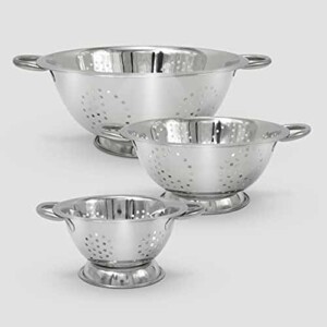 ExcelSteel Colander set