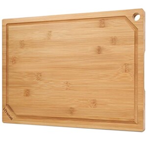 Hiware Extra Large Bamboo Cutting Board for Kitchen
