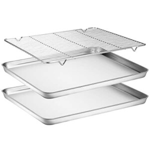 Baking Sheets 2 Pieces with A Rack