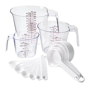 HORLIMER Measuring Cups and Spoons Set of 13