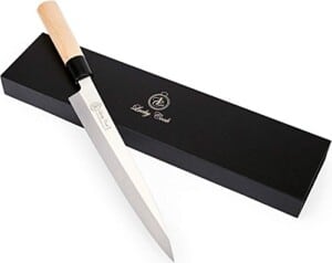 Sashimi Sushi Knife 10 Inch - Perfect Knife For Cutting Sushi & Sashimi