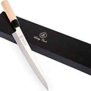 Sashimi Sushi Knife 10 Inch - Perfect Knife For Cutting Sushi & Sashimi