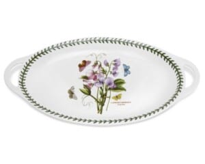 Portmeirion Botanic Garden Oval Platter with Handles 18" x 11.75"