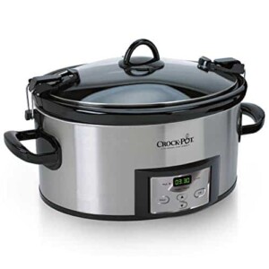 Crock-Pot 6-Quart Programmable Cook & Carry Slow Cooker with Digital Timer