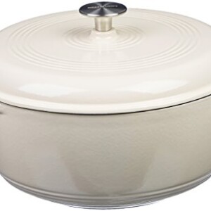 AmazonBasics Enameled Cast Iron Dutch Oven