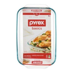 Pyrex Basics 3 Quart Oblong Glass Baking Dish