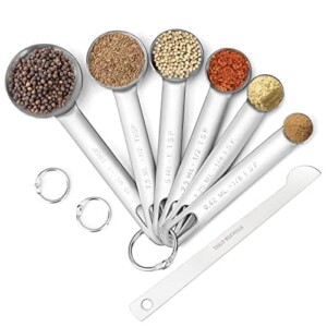 Stainless Steel Measuring Spoons Cups Set