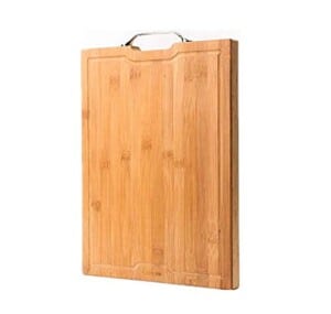Extra Thick to Stand Organic Cutting Board Bamboo with Juice Groove