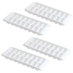 Kitch Easy Release White Ice Cube Tray