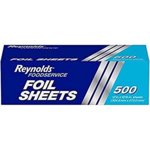 Reynolds Foodservice Aluminum Foil Sheets - 12 x 10.75 Inches