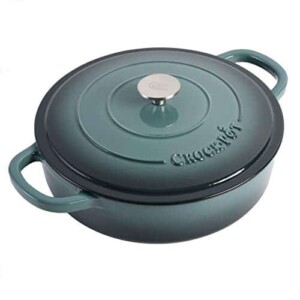 Crock Pot Artisan Enameled Cast Iron Braiser W/Lid