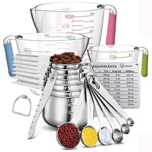 Measuring Cups and Spoons Set