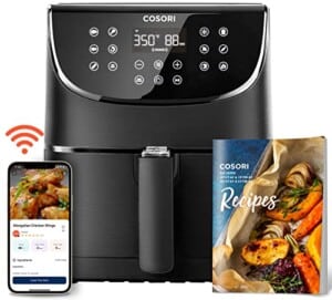 COSORI Smart WiFi Air Fryer 5.8QT(100 Recipes)