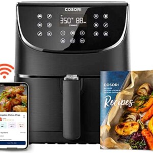 COSORI Smart WiFi Air Fryer 5.8QT(100 Recipes)