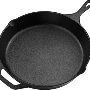 Utopia Kitchen Pre-Seasoned Cast Iron Skillet - 12.5 Inch