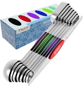 TILUCK Magnetic Measuring Spoons Set