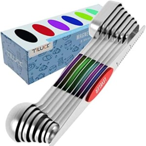 TILUCK Magnetic Measuring Spoons Set