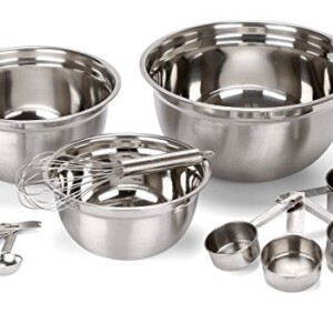 Estilo 12 Piece Stainless Steel Mixing Bowls