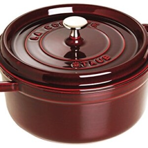 Staub 5 1/2-Qt. Round Dutch Oven Color: Grenadine