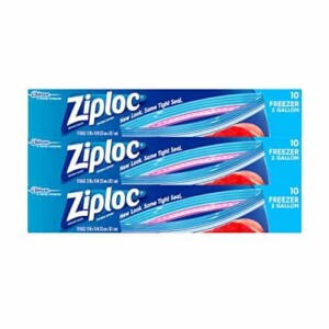 Ziploc Freezer Bags with New Grip 'n Seal Technology