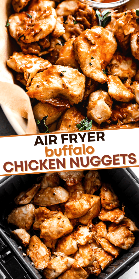 Air Fryer Buffalo Chicken Nuggets | Diethood