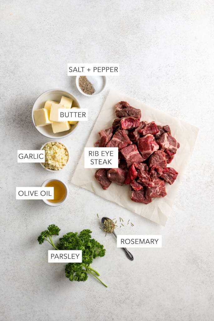 Garlic Butter Steak Bites Recipe Diethood