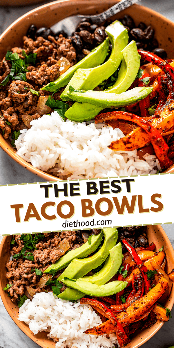 Taco Bowls Recipe (Quick & Easy)