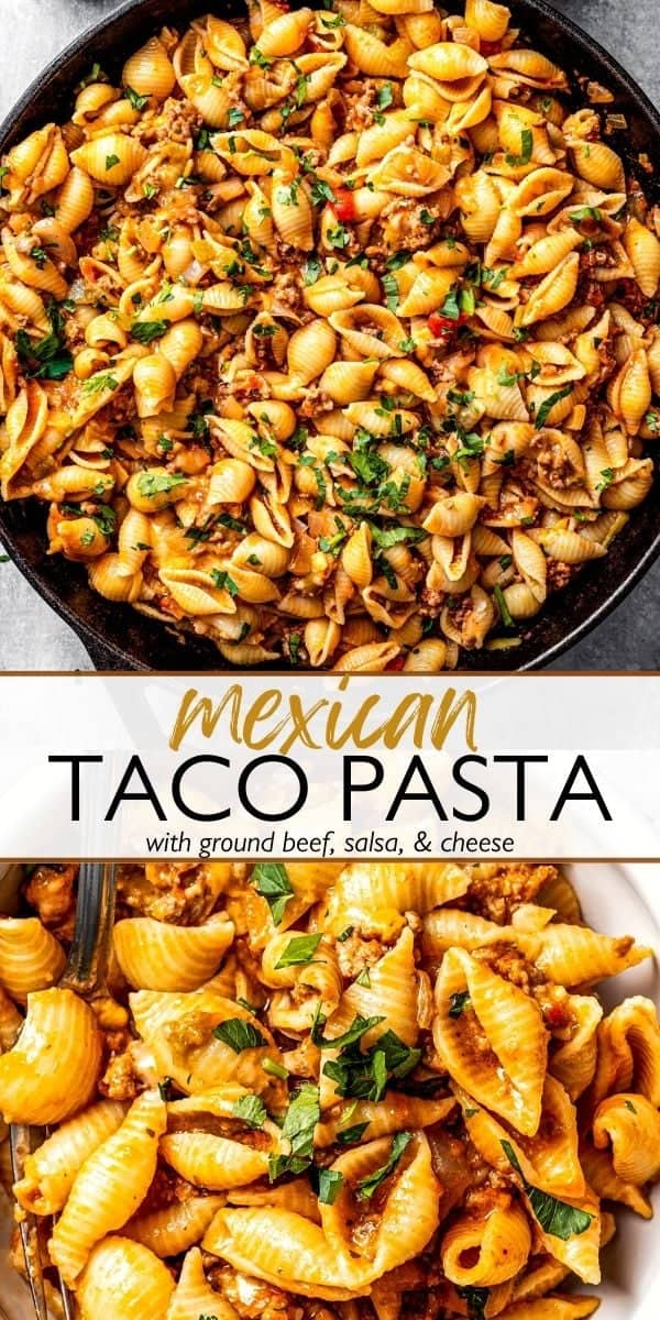 Mexican Taco Pasta 