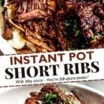 instant pot short ribs long pinterest image.