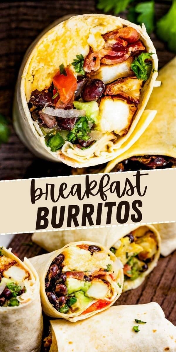 Breakfast Burrito Recipe | Diethood - Tiger Gym