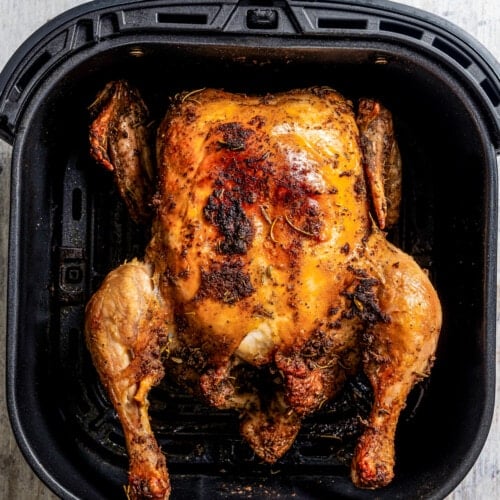 Air Fryer Rotisserie Chicken
