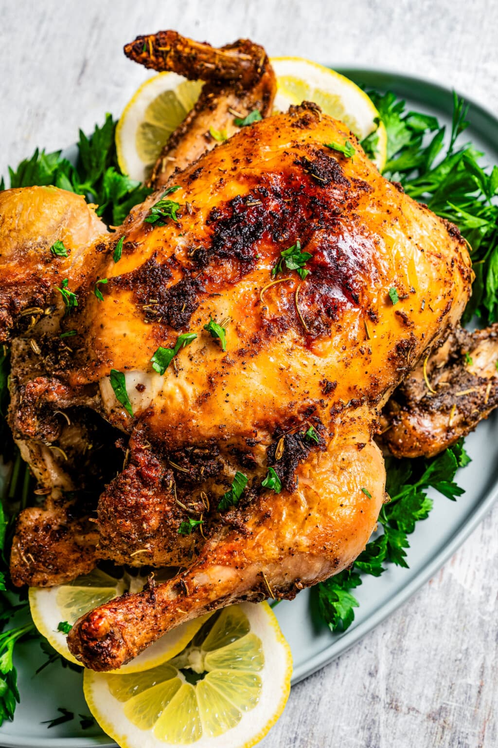 Easy Air Fryer Rotisserie Chicken | Diethood