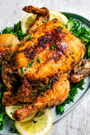 Air Fryer Rotisserie Chicken