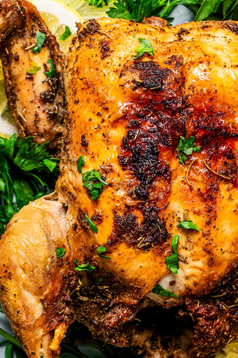 Easy Air Fryer Rotisserie Chicken | Diethood