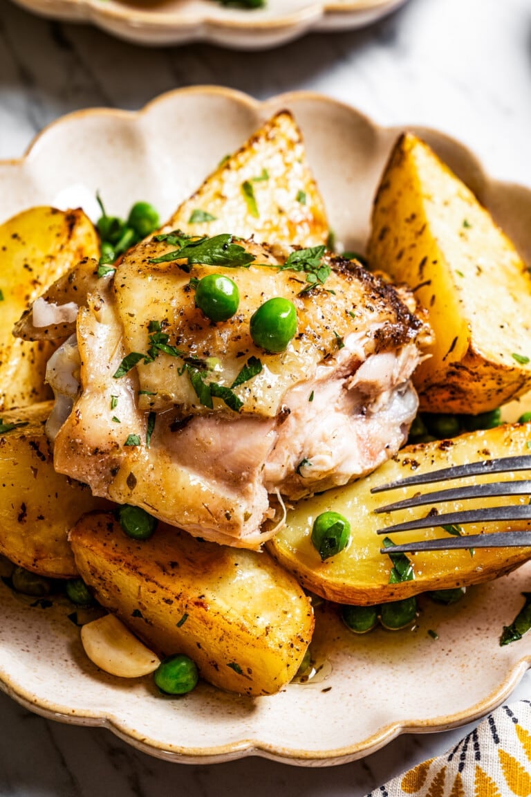 Chicken Vesuvio Recipe Diethood