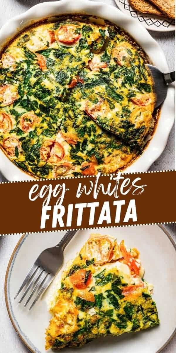 Egg White Frittata with Tomatoes and Spinach | Diethood