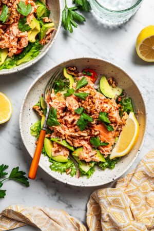 Chopped Salmon Salad | Diethood