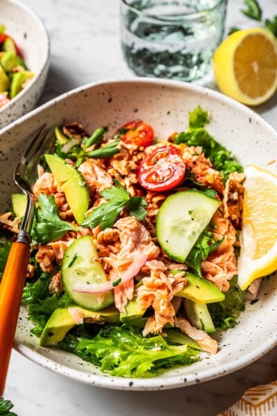 Chopped Salmon Salad | Diethood