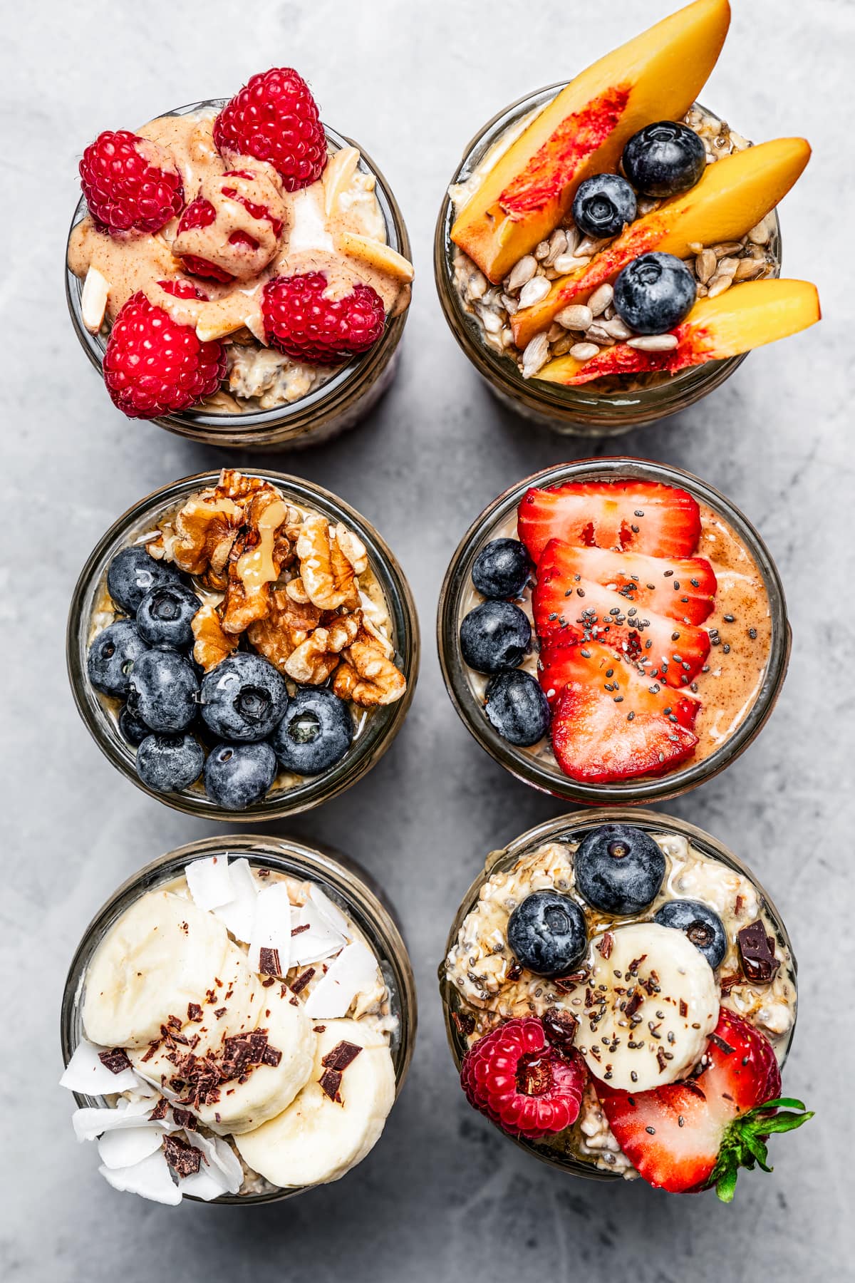 Meal Prep Container Overnight Oatmeal Containers for Breakfast, Leftovers