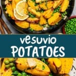 Vesuvio Potatoes Pinterest image.