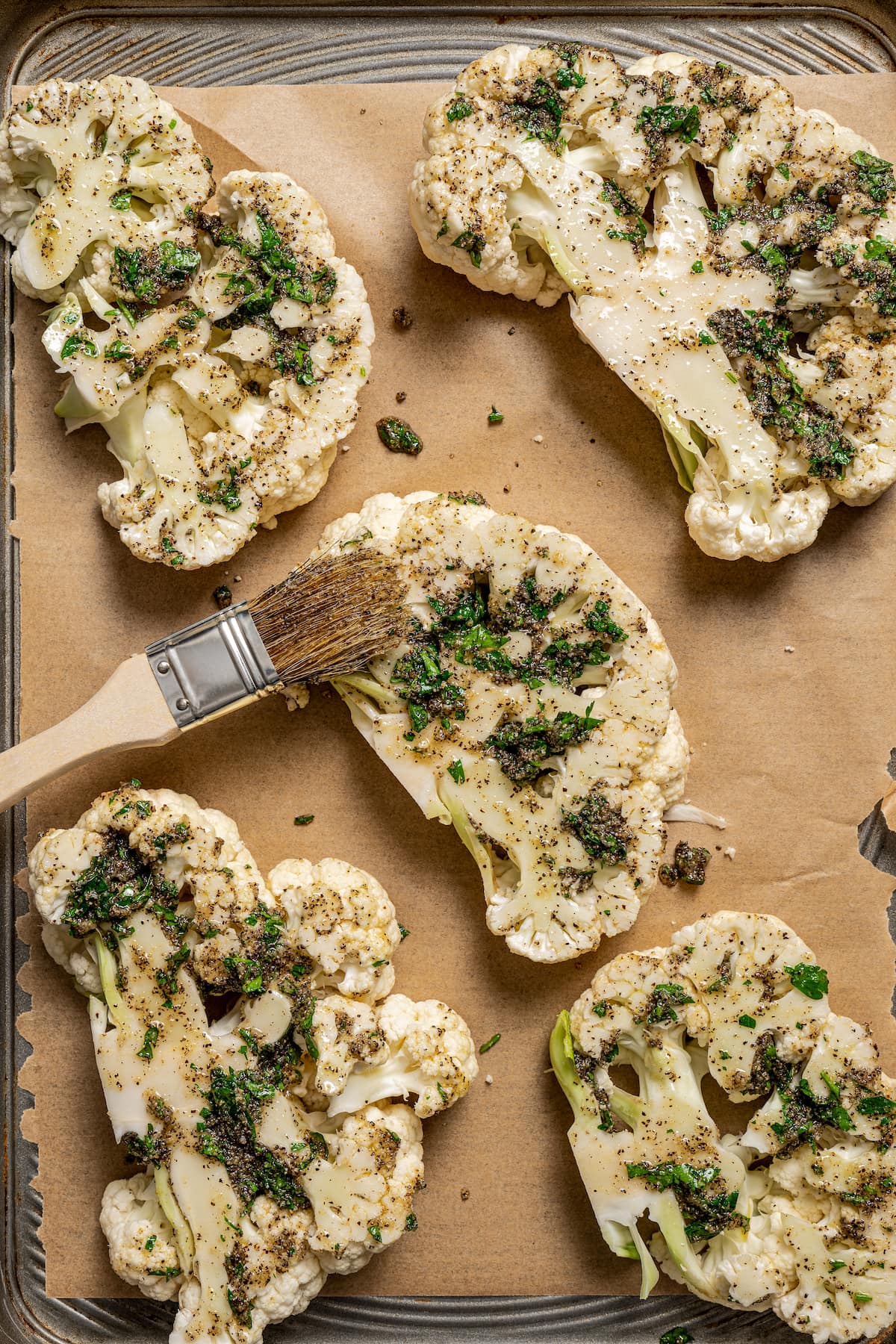 Roasted Cauliflower Steaks | Diethood