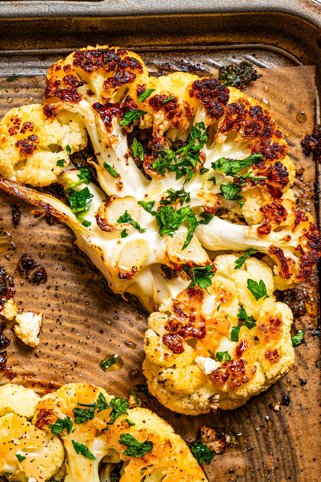 Roasted Cauliflower Steaks | Diethood