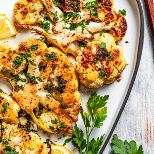 Roasted Cauliflower Steaks 