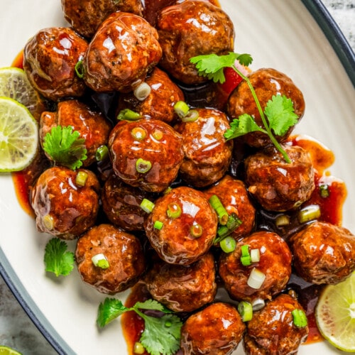 Teriyaki Meatballs | Diethood