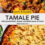 Tamale Pie Pinterest image.